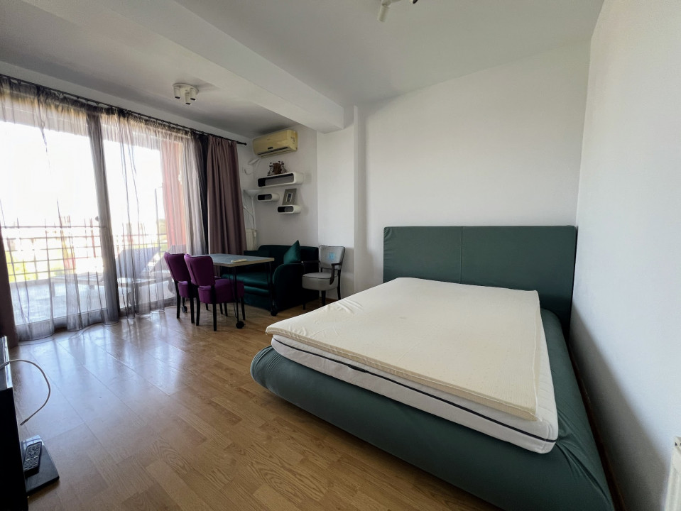 Apartament tip studio terasa 20 m, parcare la subteran, perfect investitie 