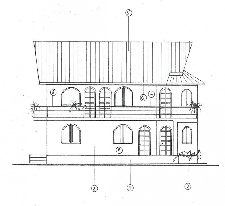 Casa+teren 768mp Sabareni