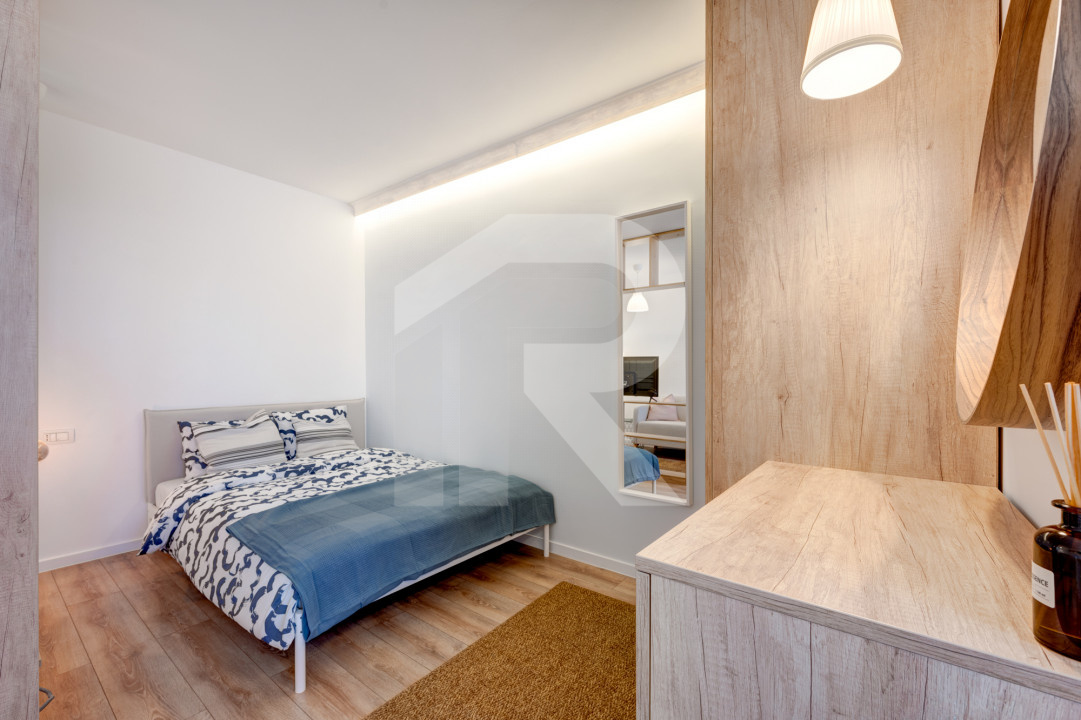 Garsoniera  Berceni - Turnu Măgurele etaj 6/9, mobilata-utilata,