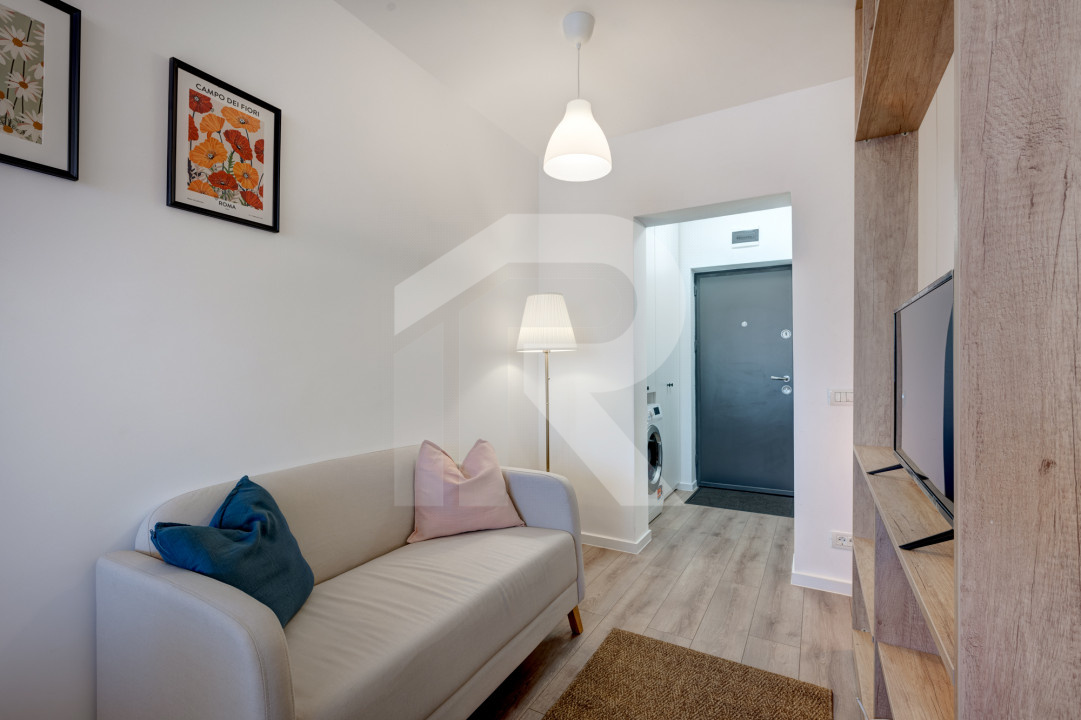 Garsoniera  Berceni - Turnu Măgurele etaj 6/9, mobilata-utilata,