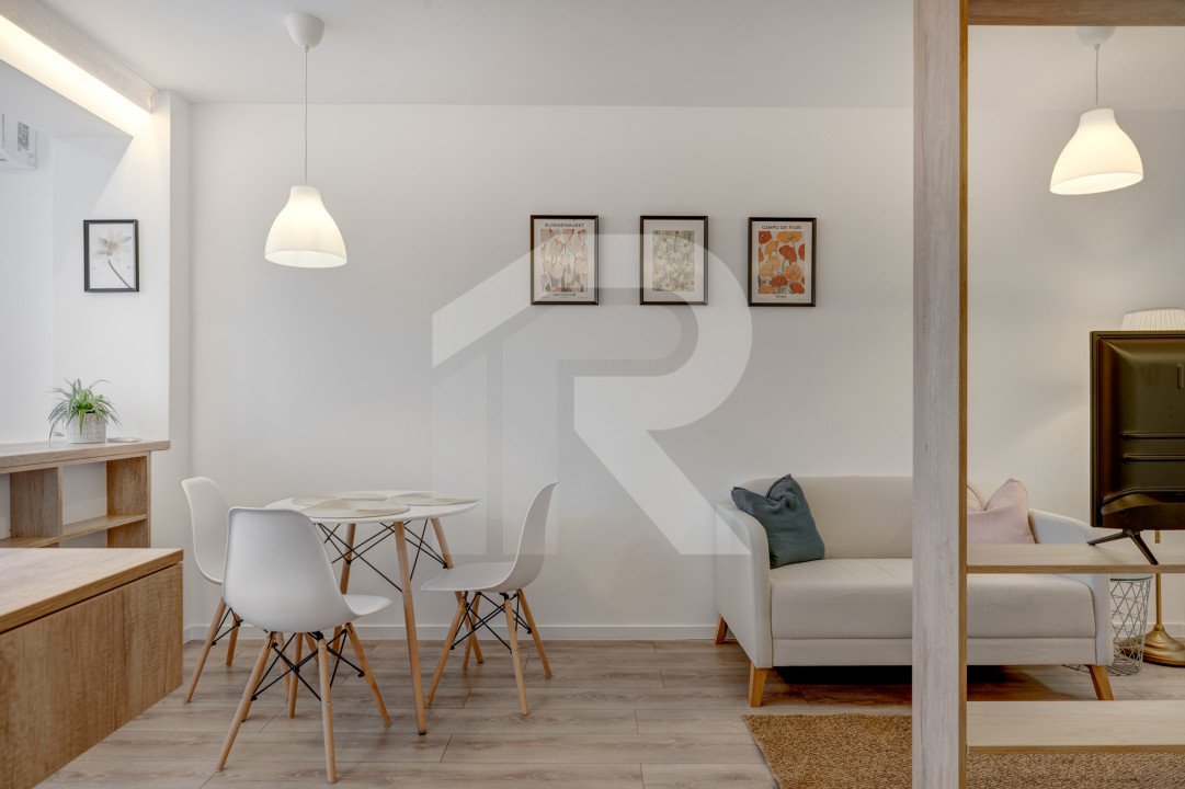 Garsoniera  Berceni - Turnu Măgurele etaj 6/9, mobilata-utilata,