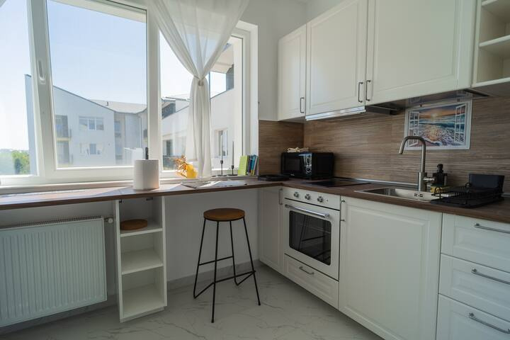 Complet mobilata si utilata  - loc parcare - Airbnb recenzii 5*