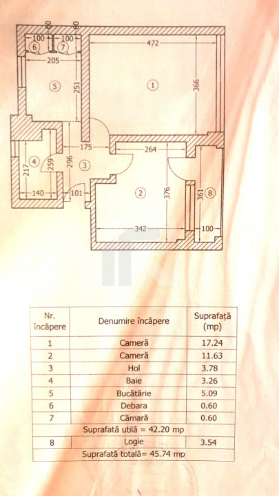 Dimitrie Cantemir 2 camere