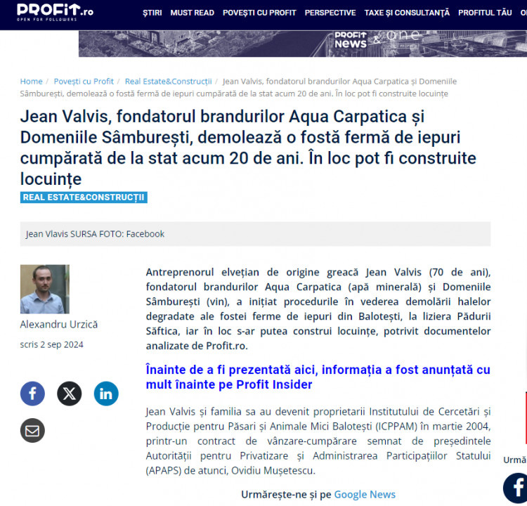 Oportunitate rară: Teren 28.000mp în Săftica-Balotești