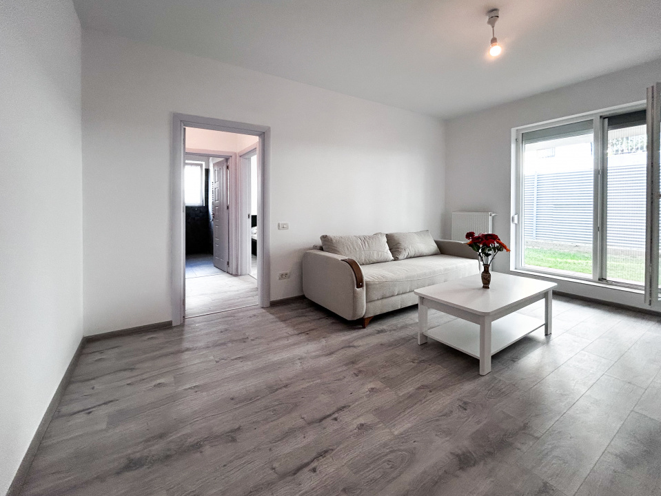 SUPERB: 50mp + curte privata 60mp, bloc 2023, la cheie!