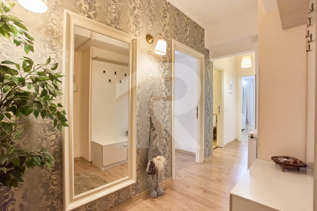 BĂNEASA – PETROM CITY, 2 CAMERE + PARCARE SUBTERANĂ, 71 MP TOTAL!