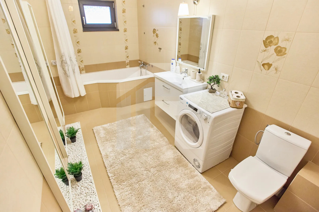 BĂNEASA – PETROM CITY, 2 CAMERE + PARCARE SUBTERANĂ, 71 MP TOTAL!