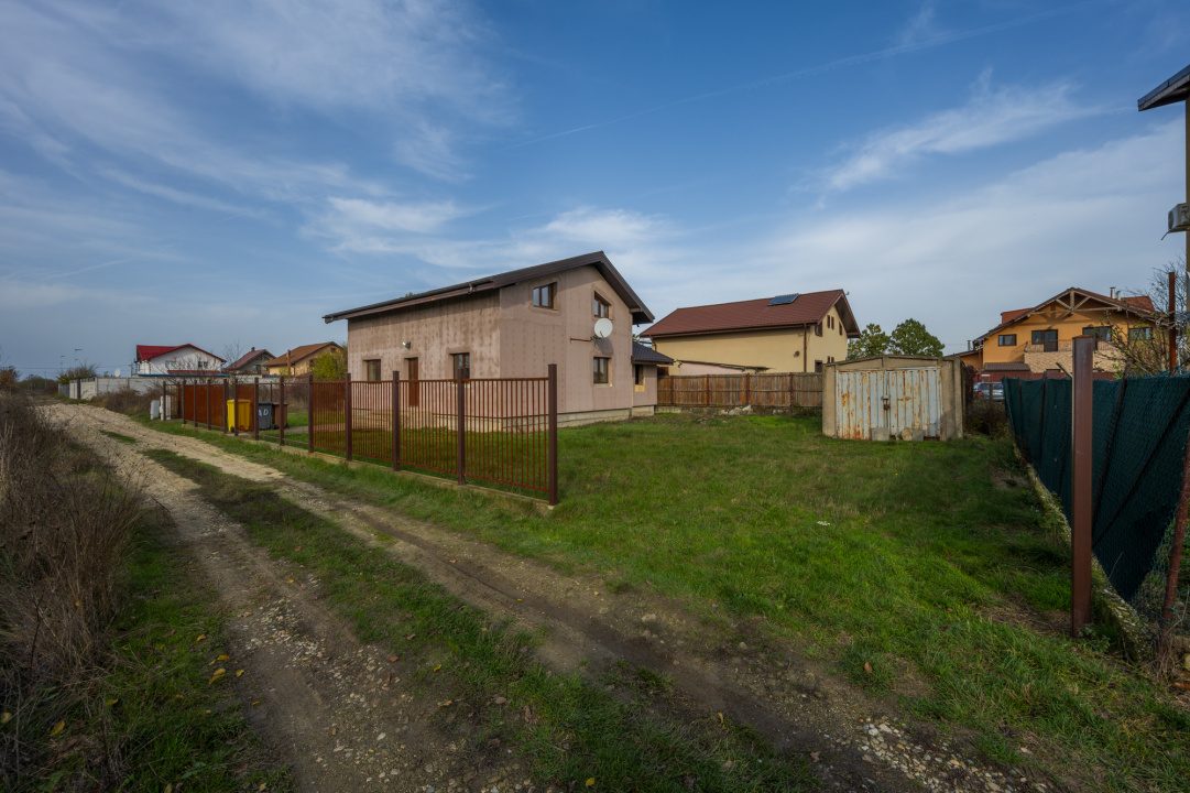 DOMNESTI - TEGHES, CASA 130 MP, LOT 540!