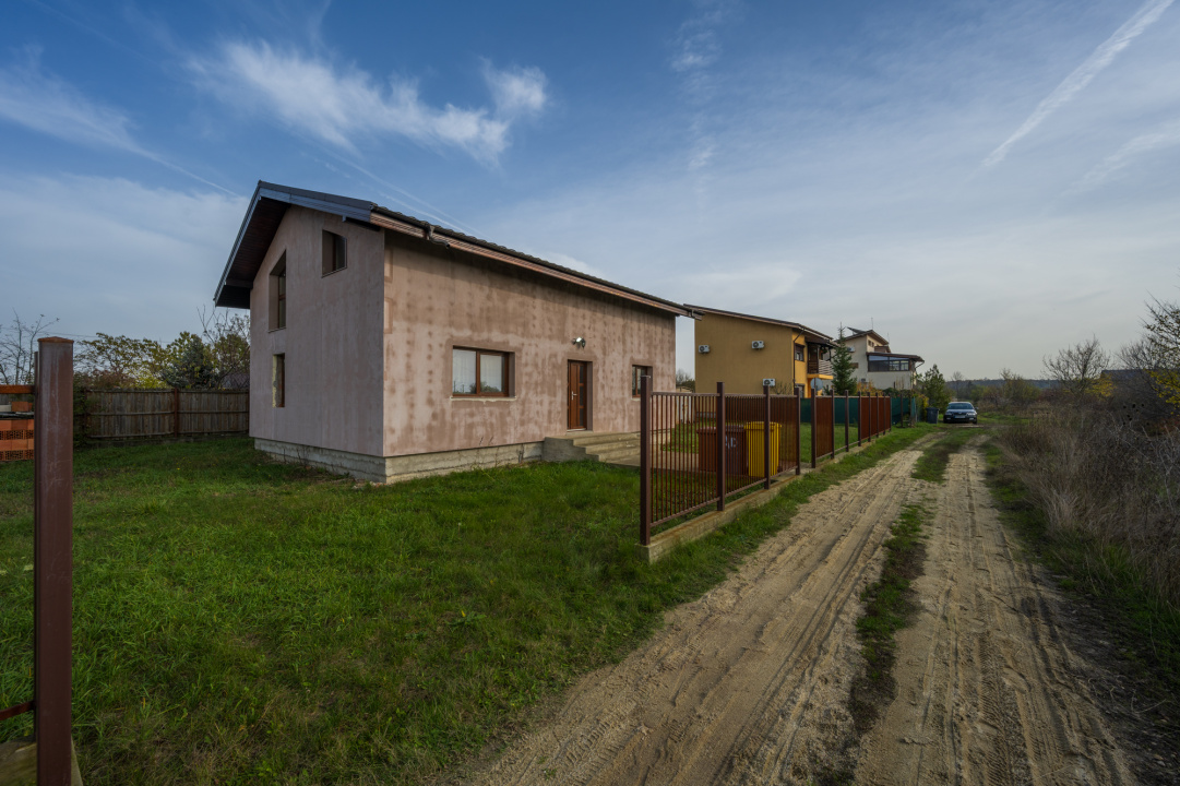 DOMNESTI - TEGHES, CASA 130 MP, LOT 540!