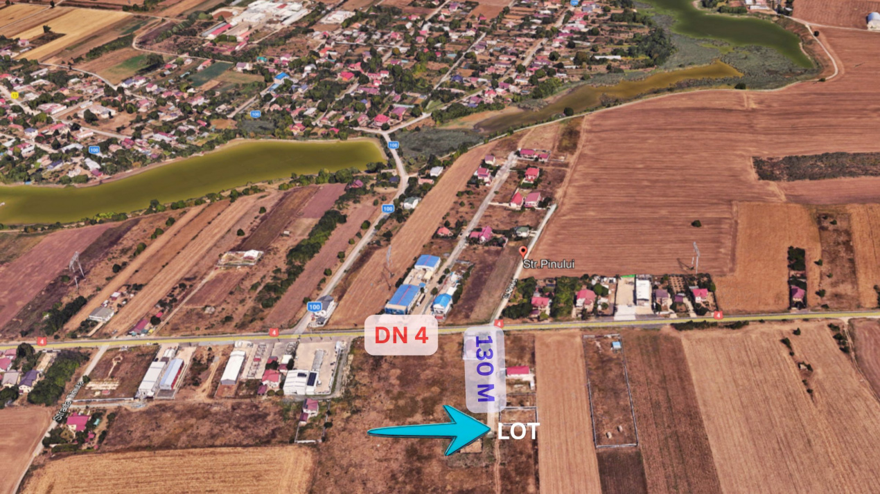 Teren de vanzare Frumusani – Orasti