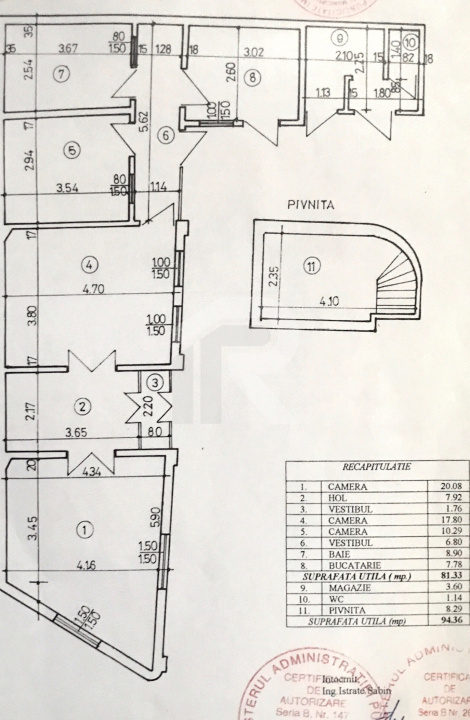 Spațiu Birouri în Casă Renovată 1930 | Basarab - Gara de Nord | 5 Camere + Curte