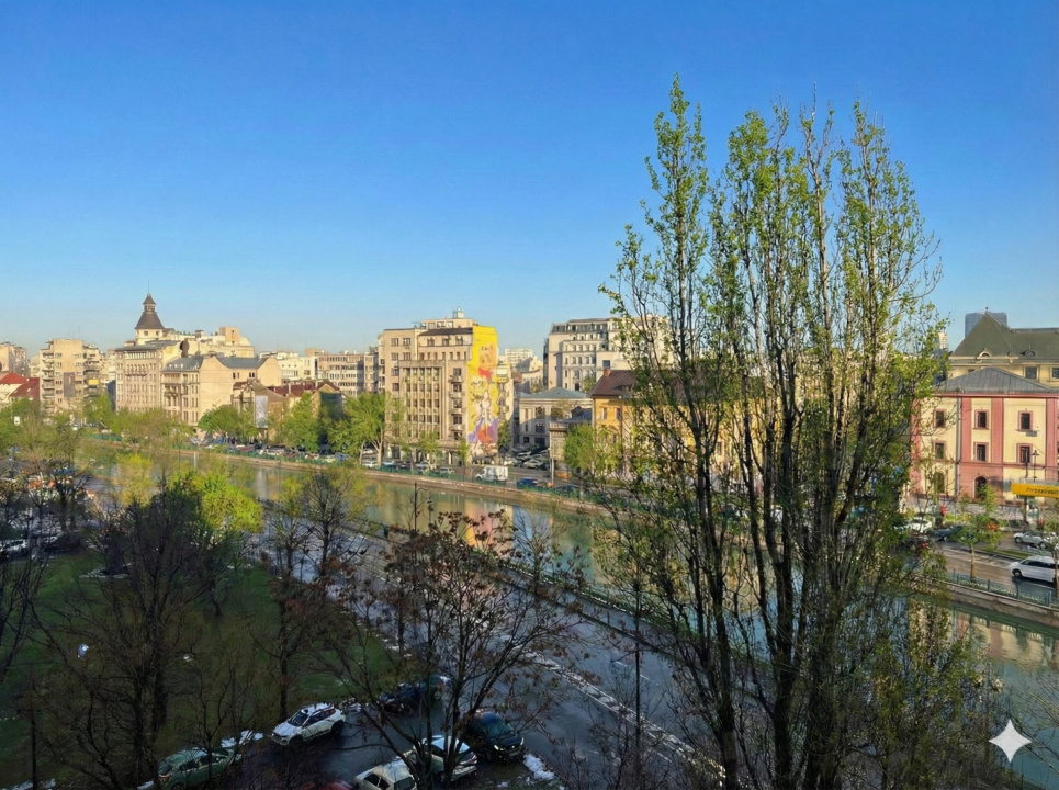 Inchiriere apartament 2 camere (Unirii) (Parcul Izvor). Priveliste superba.