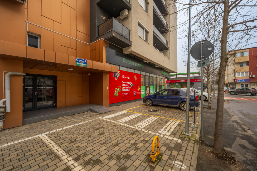 POPESTI LEORDENI – SOLSTITIULUI – GARSONIERĂ 38MP, CENTRALA PROPRIE, PARCARE! 