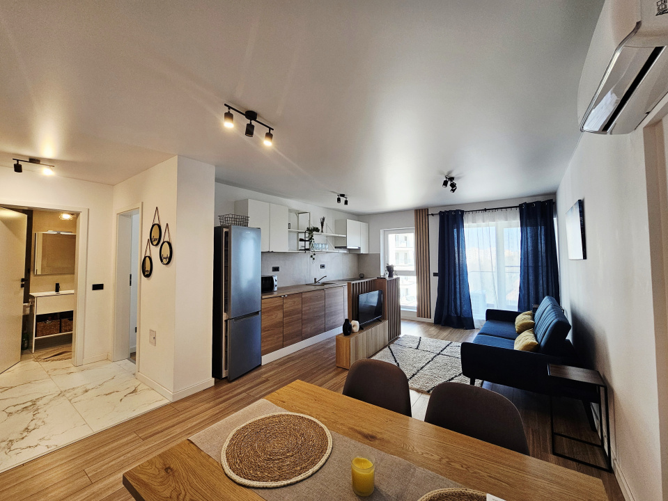 PIATA SUDULUI – EMIL RACOVITA – 2 CAMERE, 50MP, IMOBIL NOU, PET FRIENDLY!