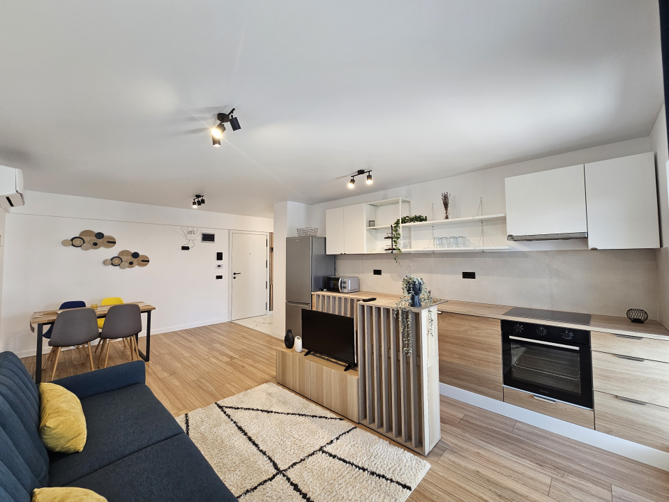 PIATA SUDULUI – EMIL RACOVITA – 2 CAMERE, 50MP, IMOBIL NOU, PET FRIENDLY!