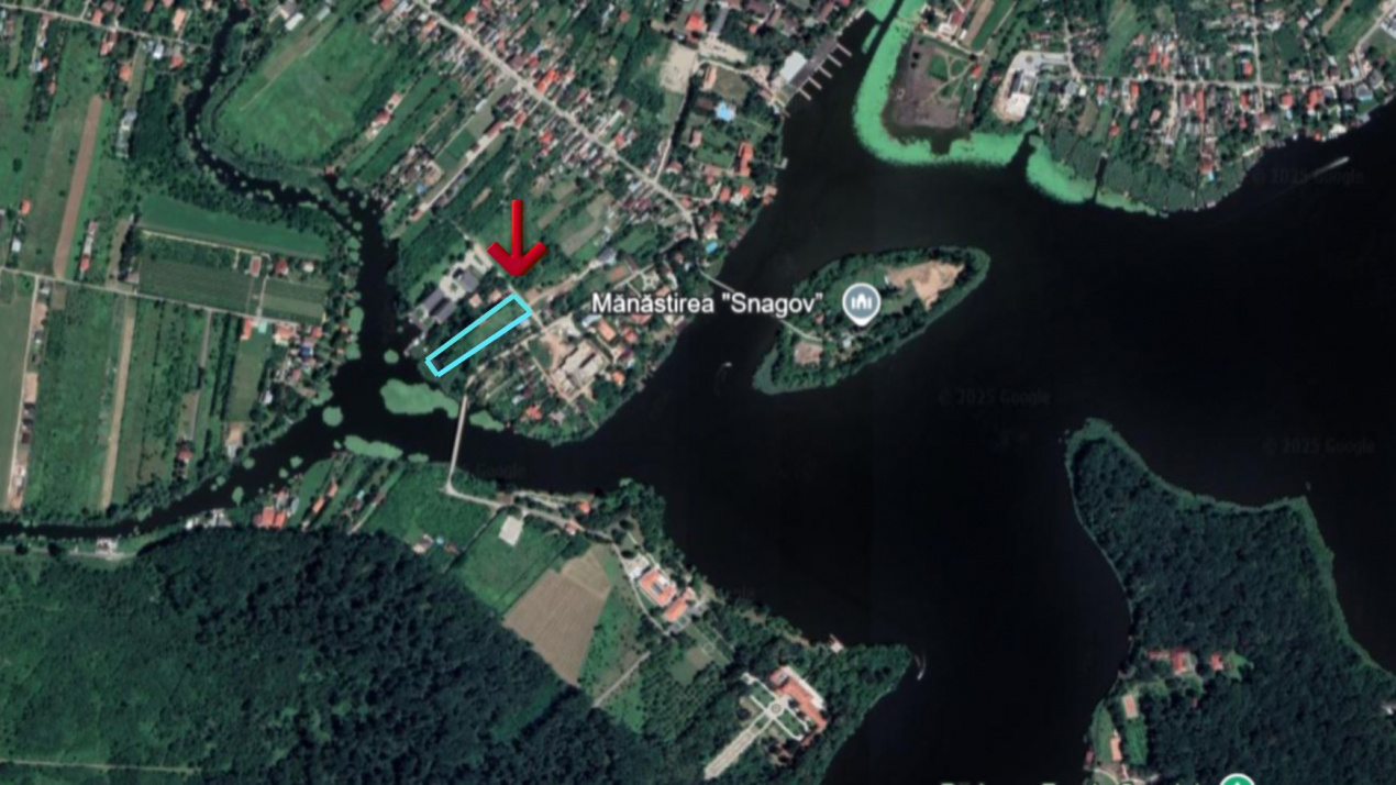 Teren cu deschidere la Lac Snagov. 