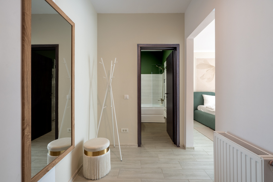 Plaza Residence  - prima inchiriere - garsoniera mobilata și utilata complet