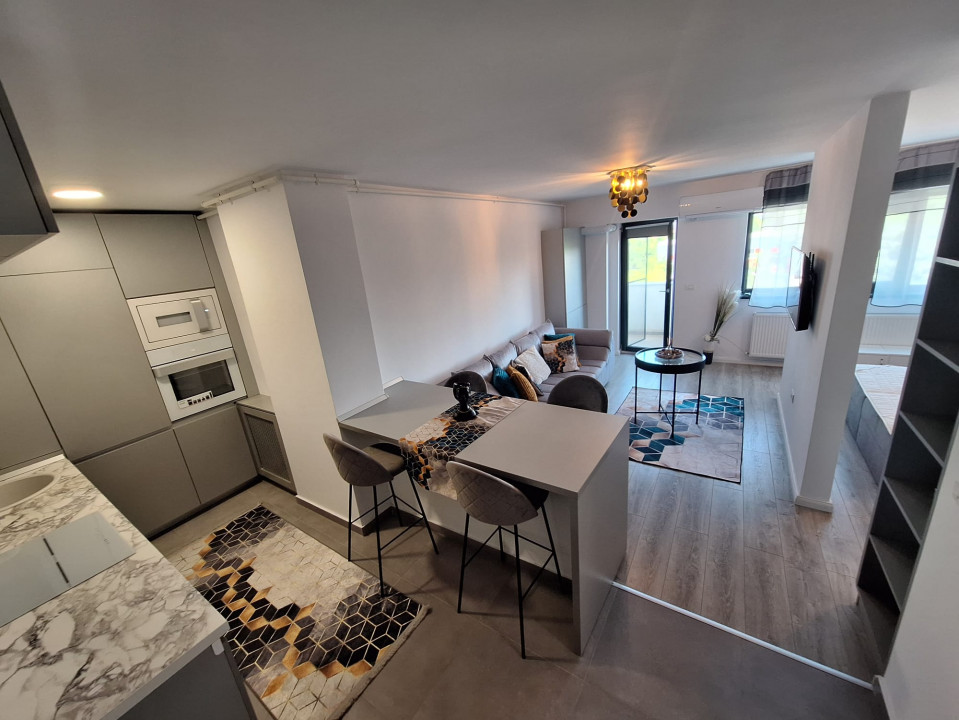 STUDIO SUPERB - MOBILAT UTILAT COMPLET - BLOC NOU - PETROM CITY - PIATA PRESEI