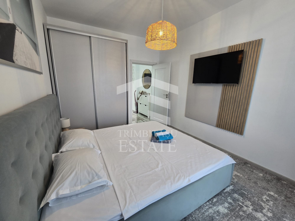 MAMAIA SAT- Apartament 3 camere cu vedere la mare.