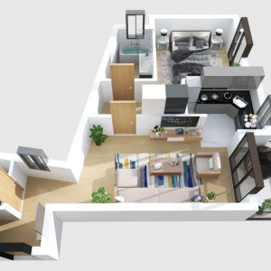 Mosilor Boutique II apartament cu 2 bai  !